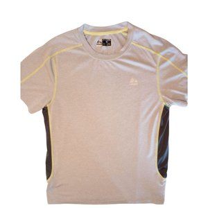 RBX X-Dry Moisture Wicking Slimming Performance Athletic Active Wear Gray MEDIUM